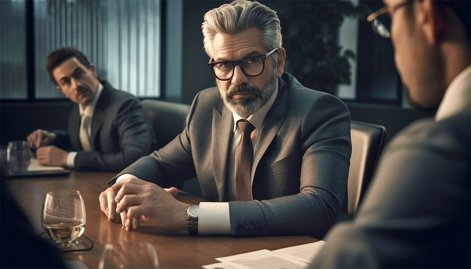 Успешный босс-руководитель преуспевающего бизнеса